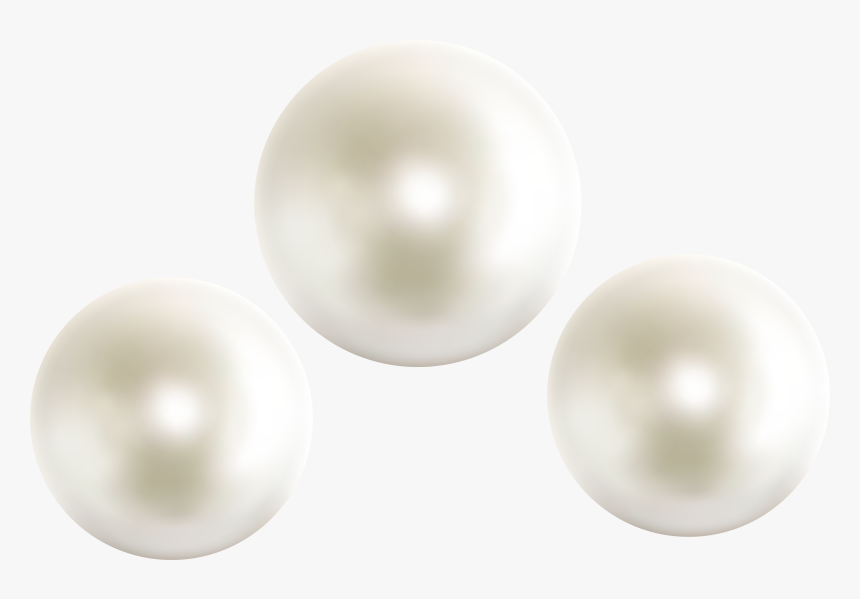 Pearls Clipart Pearl Earring - Transparent Pearls Clip Art, HD Png Download, Free Download