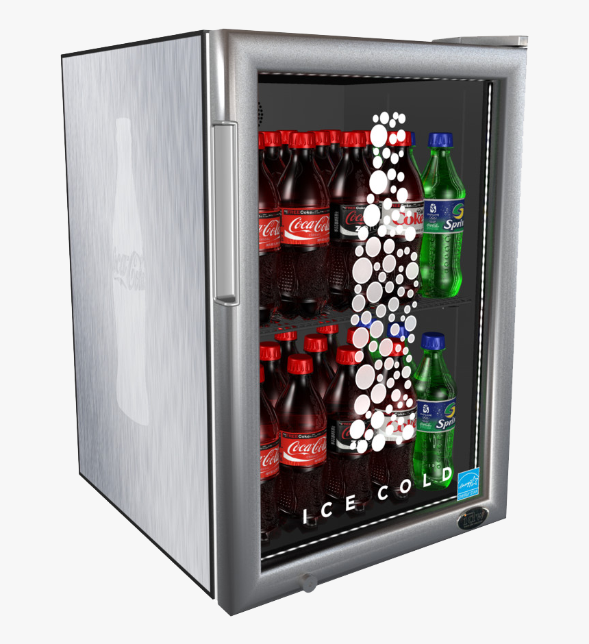 New Small Coca Cola Refrigerator, HD Png Download, Free Download