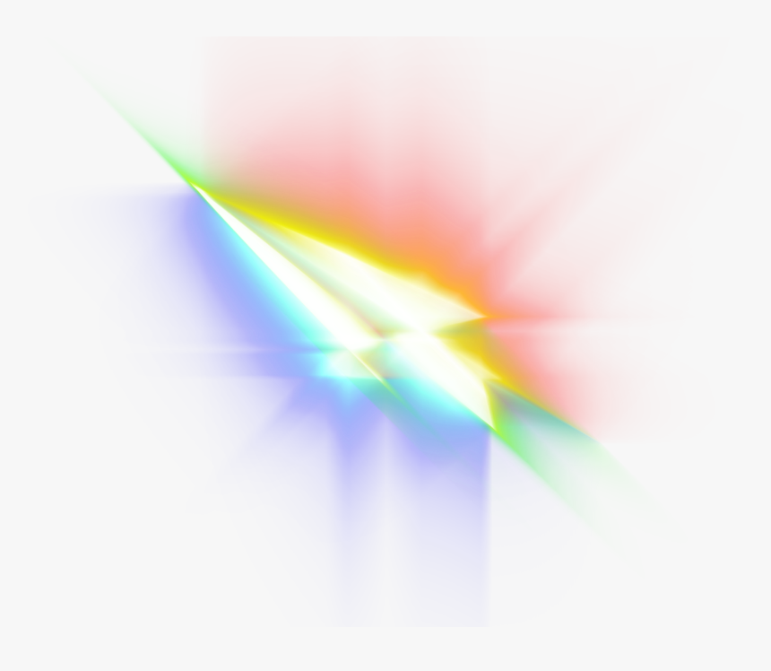 Rainbow Burst Light Effect Png, Transparent Png, Free Download
