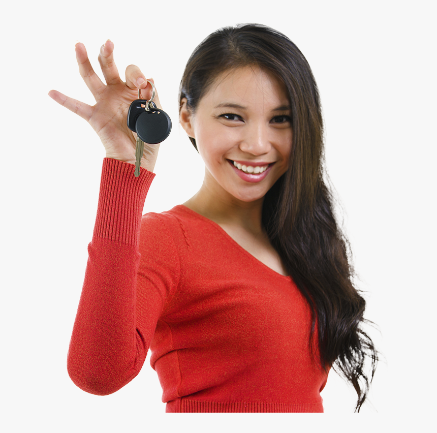 Woman Holding Keys Png , Png Download, Transparent Png, Free Download