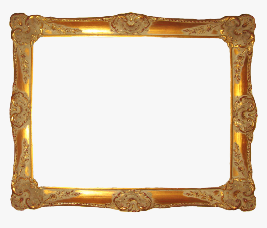 Classic Mirror Frame, Mirror Photo Frame, Colored Mirror - Elegant Wooden Frame Png, Transparent Png, Free Download