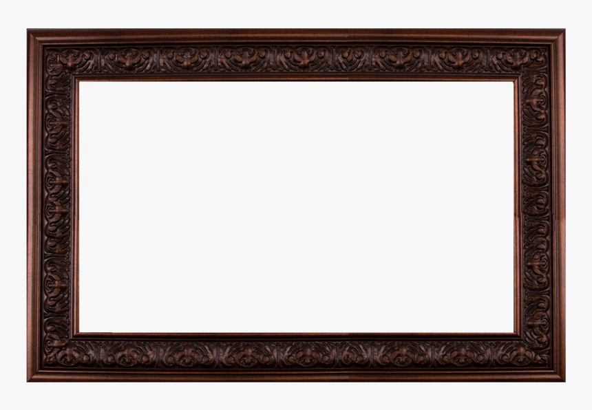 Milan Bronze Brown Mirror Frame - Wooden Beach Frame Png, Transparent Png, Free Download