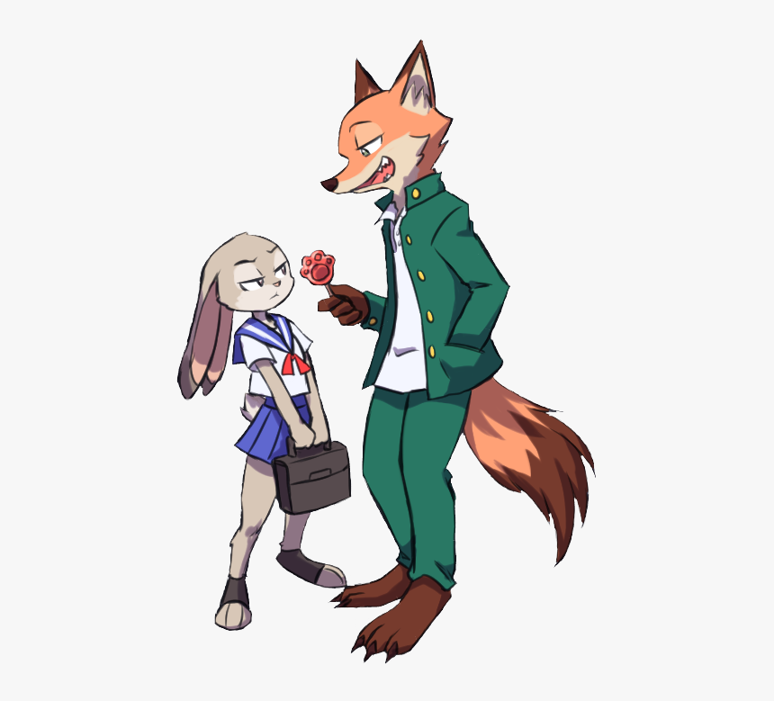Zootopia Judy And Nick School, HD Png Download, Free Download