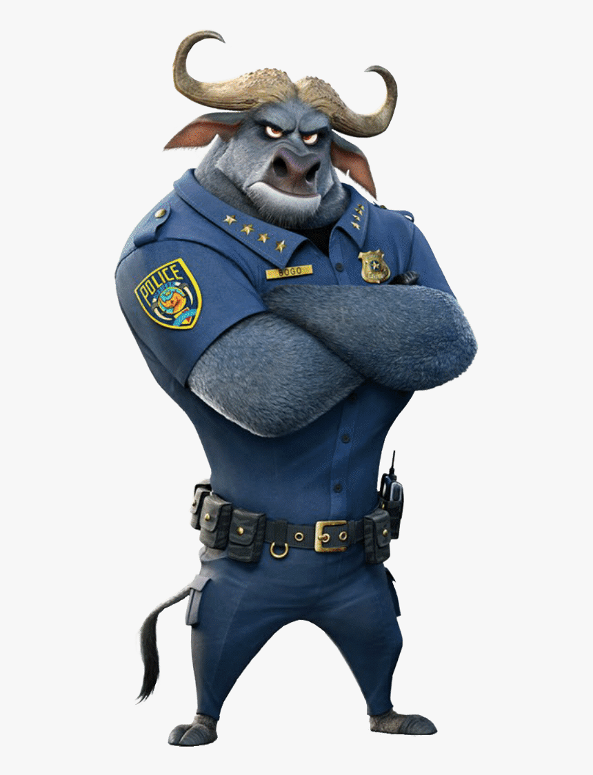 Chief Bogo Zootopia Costume - Zoomania Chief Bogo, HD Png Download, Free Download