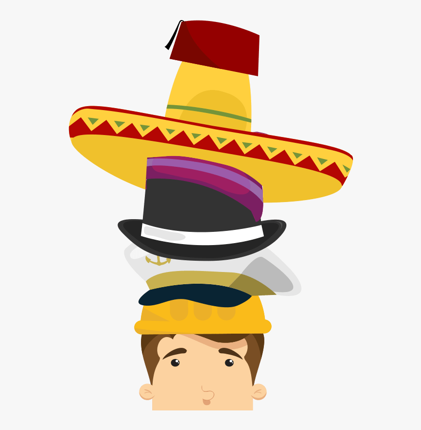 Multiple Hats Clip Art, HD Png Download, Free Download