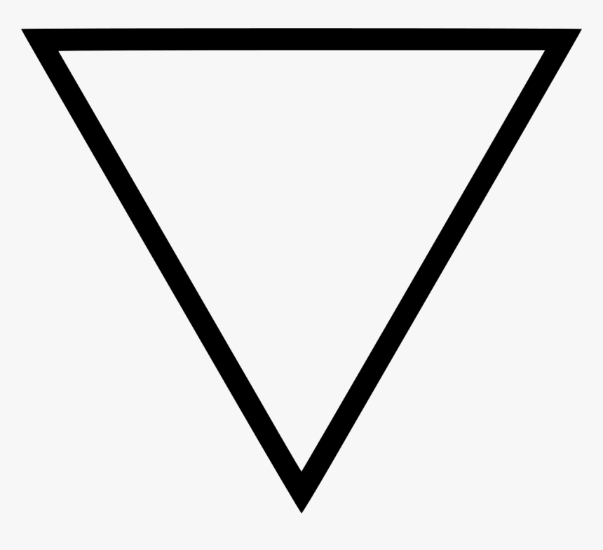 Triangle Png - Upside Down Triangle Transparent, Png Download, Free Download