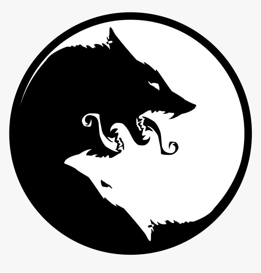 Yin Yang Wolf Transparent, HD Png Download, Free Download