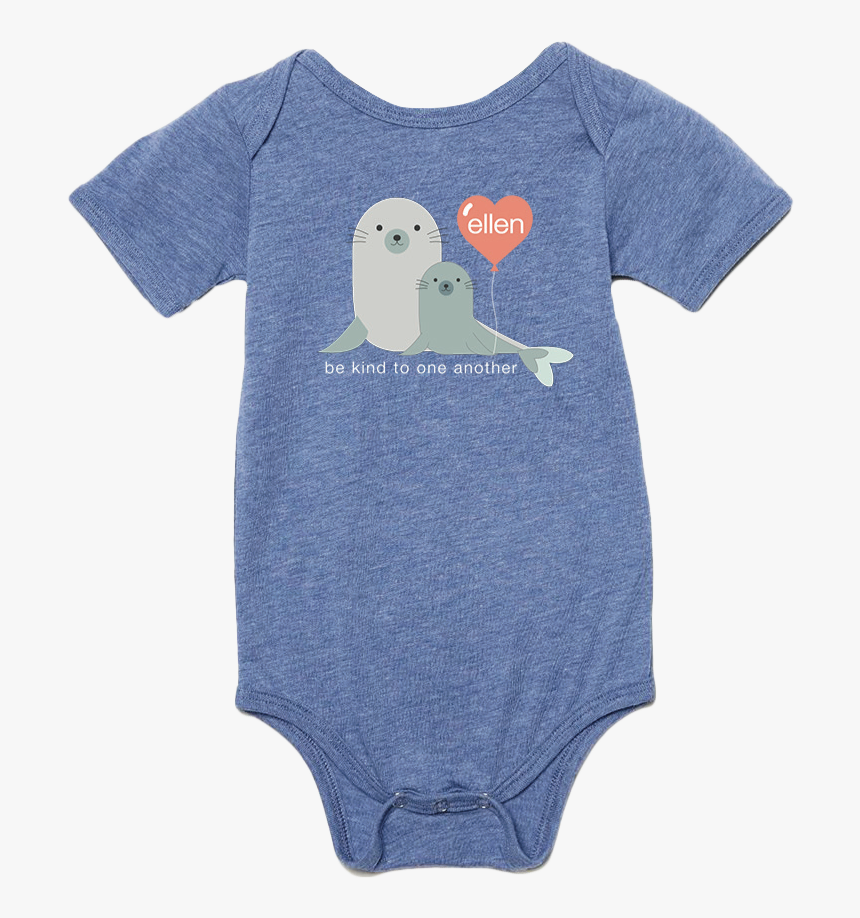 Ellen Show Seal Baby Onesie , Png Download - Barn Owl, Transparent Png, Free Download