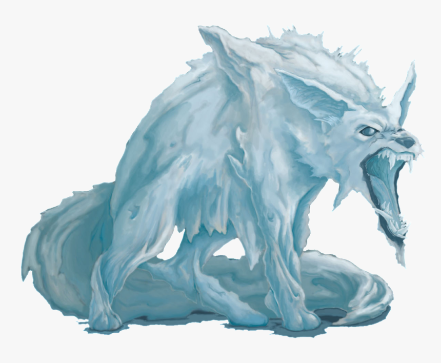 Winter Wolf Dungeons And Dragons , Png Download - Winter Wolf Dungeons And Dragons, Transparent Png, Free Download