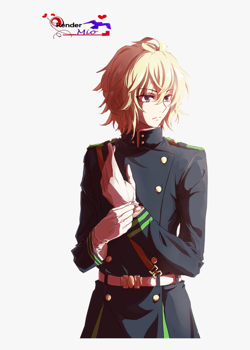 Transparent Anime Glasses Png - Owari No Seraph Mika Render, Png Download, Free Download