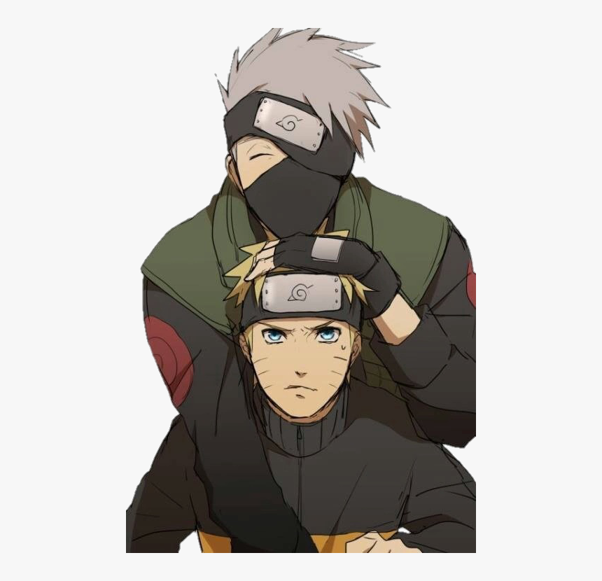 Naruto, Anime, And Kakashi Image - Kakashi Hatake And Naruto, HD Png Download, Free Download