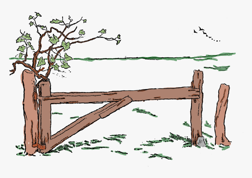 Wooden Fence Illustration - Lumber, HD Png Download, Free Download