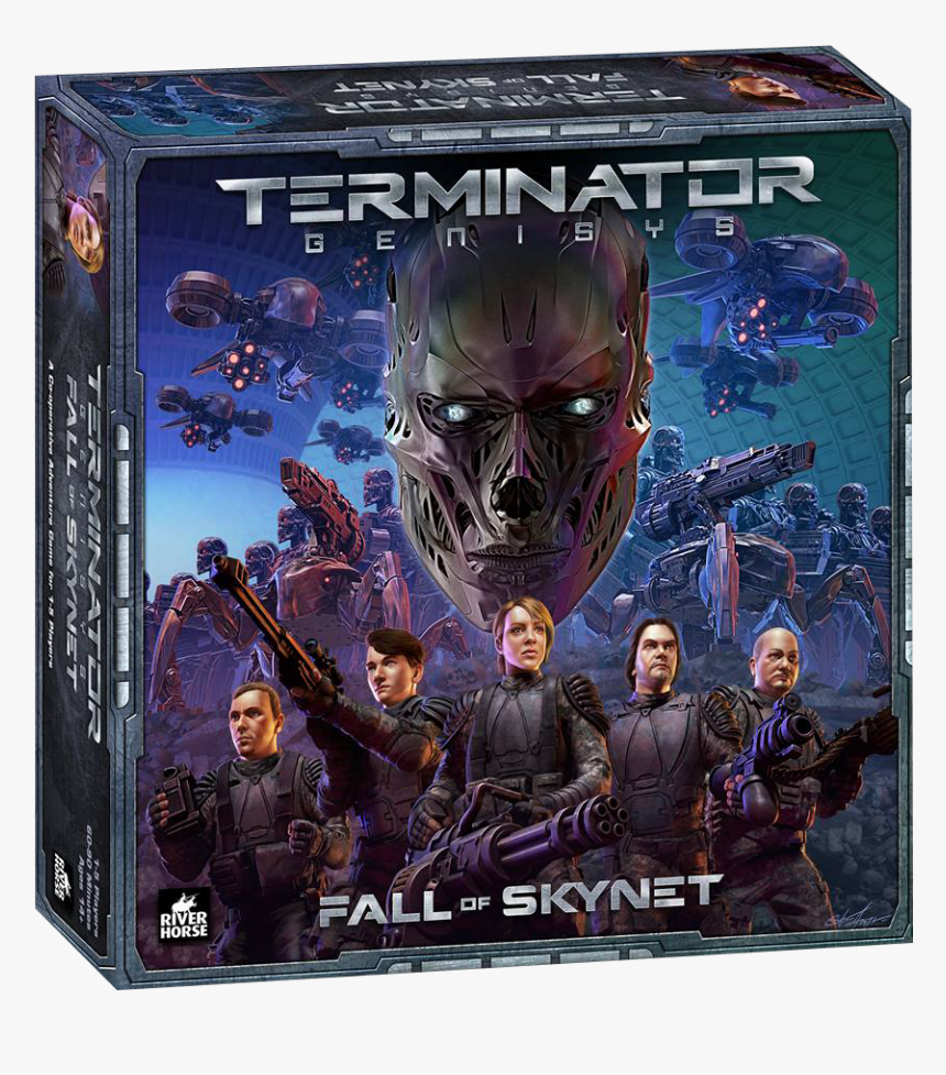 Fall Of Skynet By River Horse - Terminator Genisys Board Game, HD Png Download, Free Download