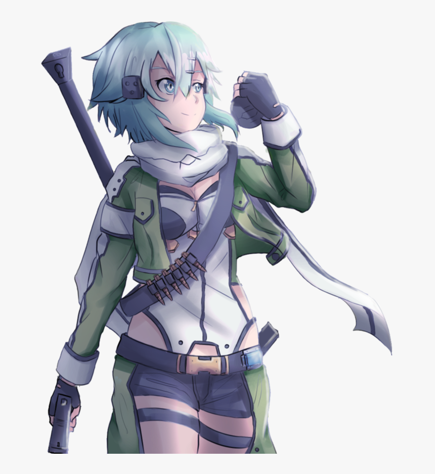 Gun Gale Sinon Png, Transparent Png, Free Download