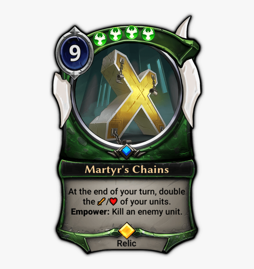 Eternal Card Game Wiki - Martyr's Chains Eternal, HD Png Download, Free Download