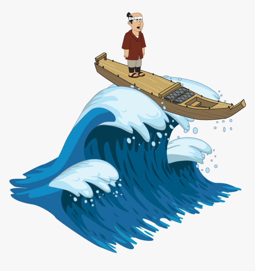 Transparent Tsunami Clipart - Family Guy The Quest For Stuff Lion, HD Png Download, Free Download