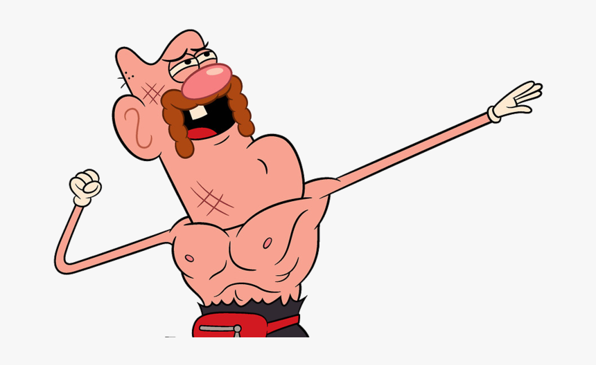 Muscle Grandpa - Dibujos De Tio Grandpa, HD Png Download, Free Download