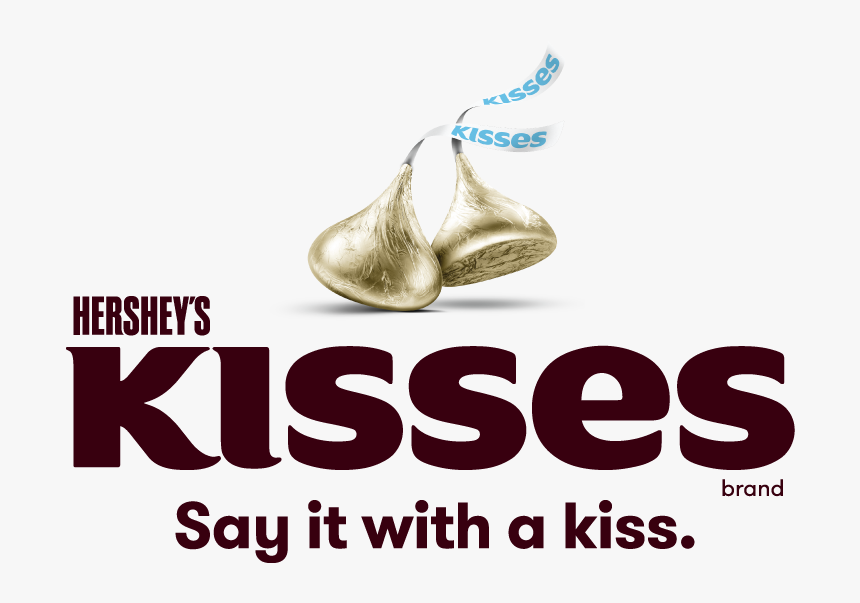Kisses-logo - Hersheys Kisses Logo Png, Transparent Png, Free Download