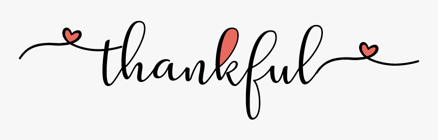 Thankful - Calligraphy, HD Png Download, Free Download