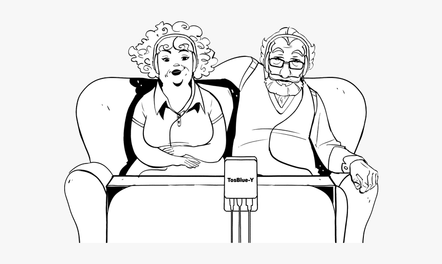 Grandma-grandpa, HD Png Download, Free Download