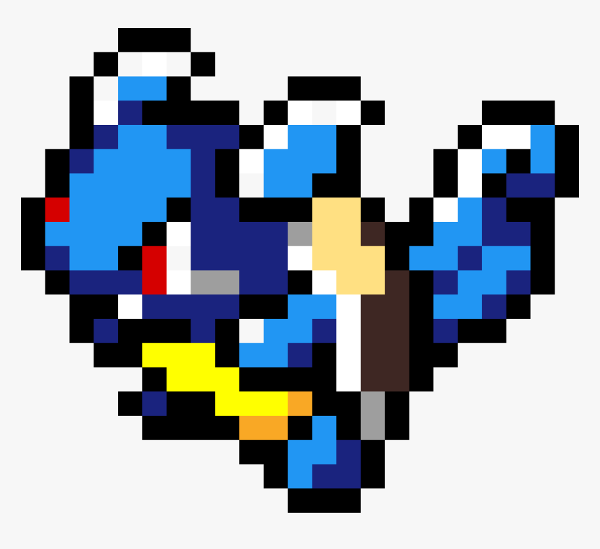 Pokemon Squirtle Pixel Art, HD Png Download, Free Download