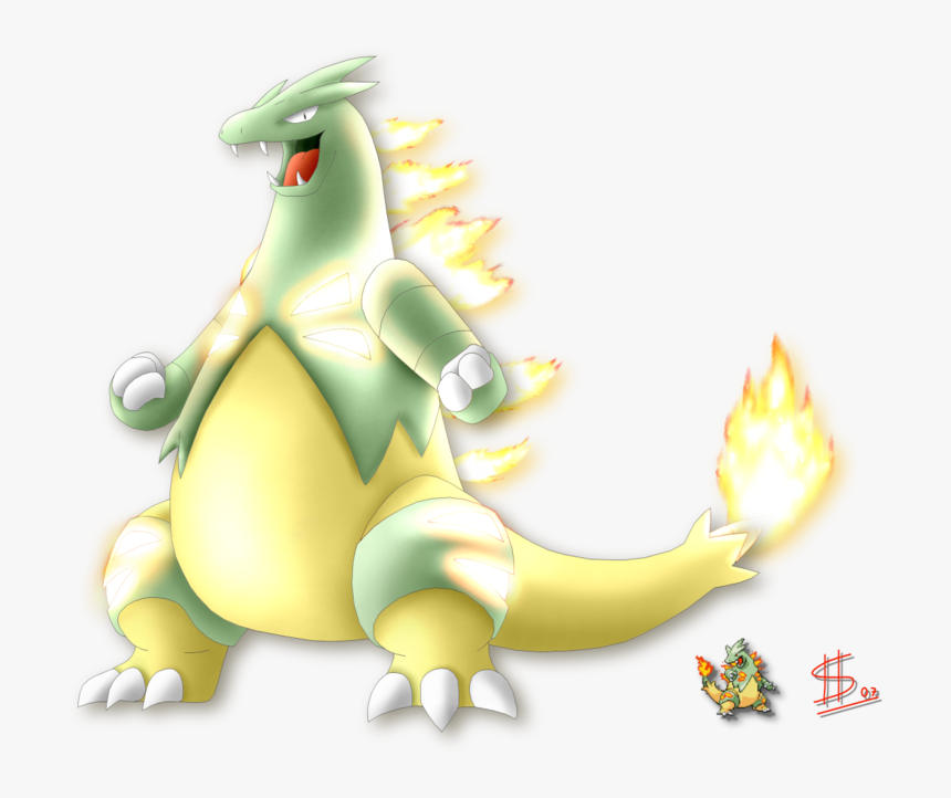 Tyranitar And Charizard Fusion, HD Png Download, Free Download