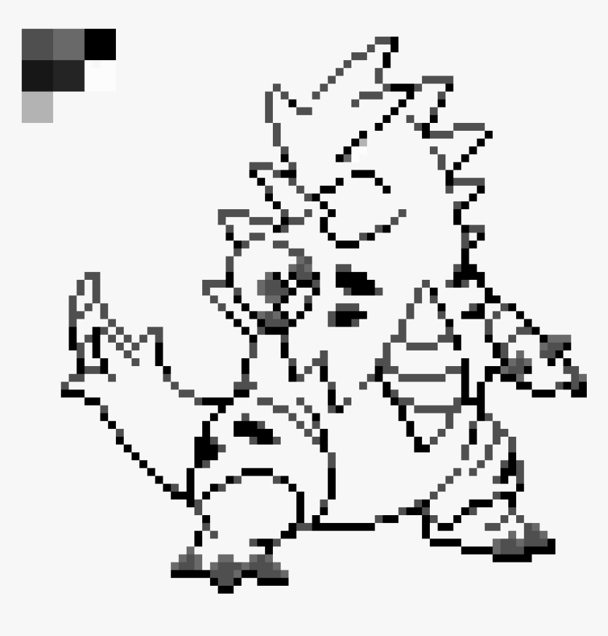 Pokémon Tyranitar Pixel Art, HD Png Download, Free Download