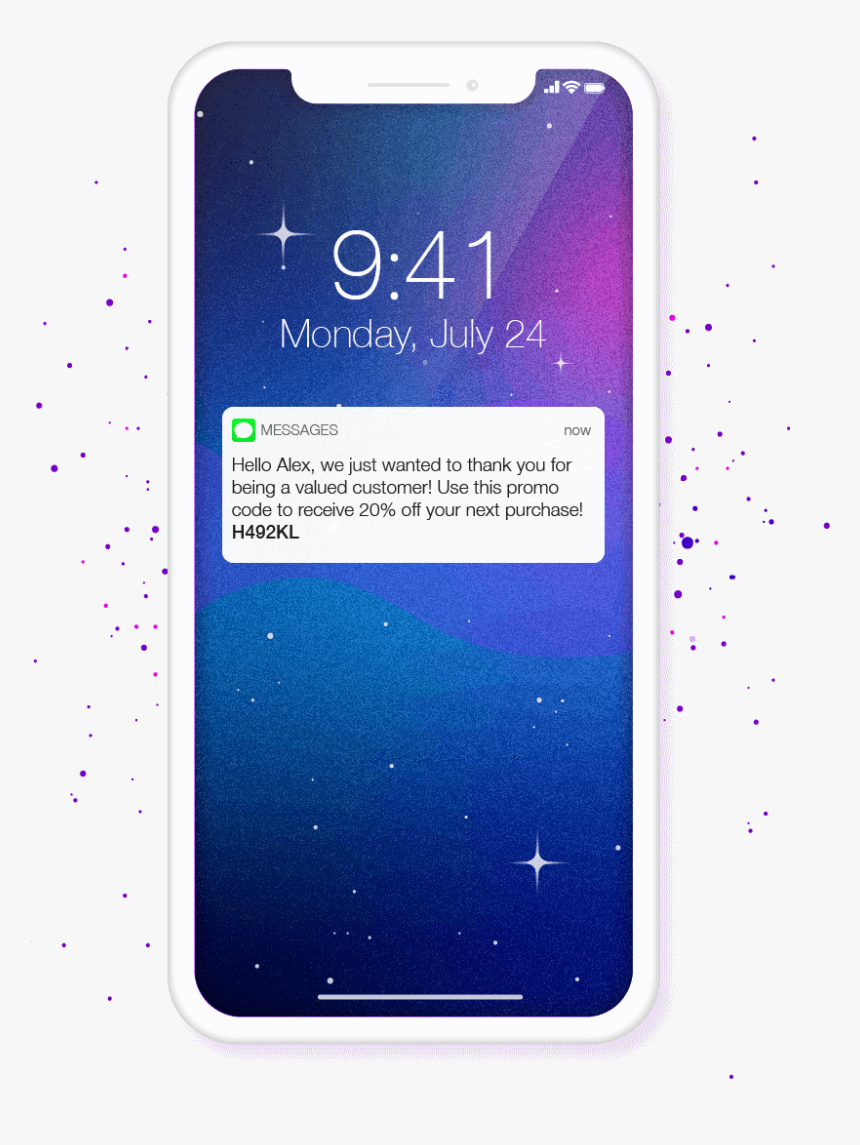 Send Text Messages To Your Customers - Iphone, HD Png Download, Free Download