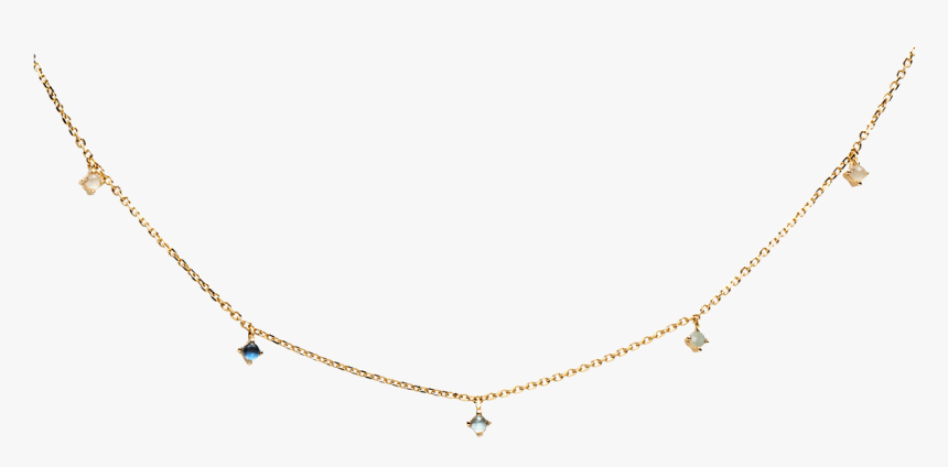 Navy Gold Necklace - Necklace, HD Png Download, Free Download