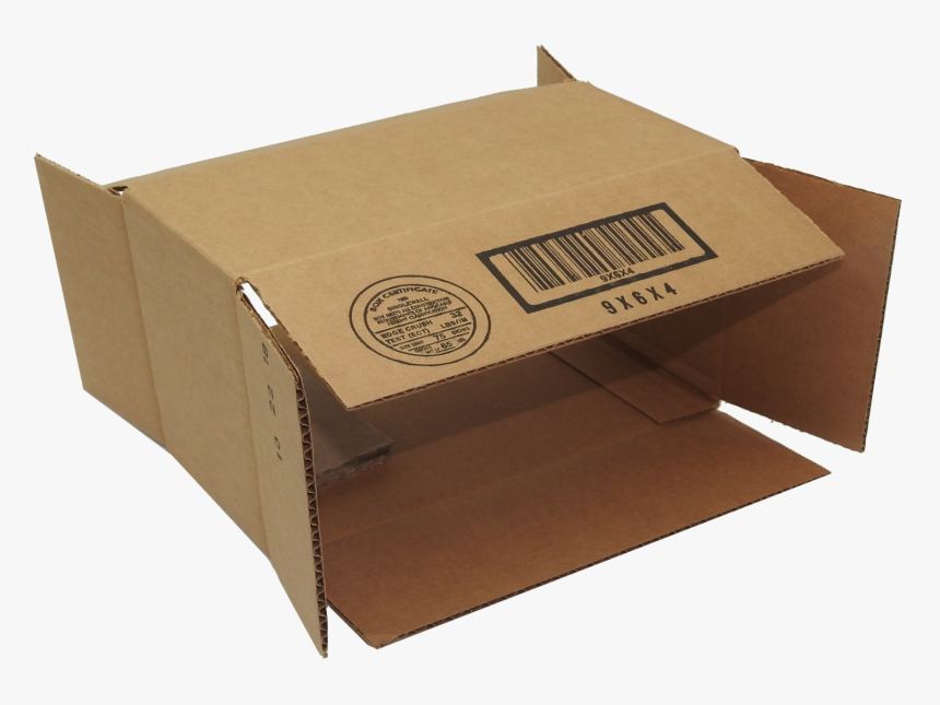 100 9x6x4 Corrugated Cardboard Shipping Mailing Packing - Carton, HD Png Download, Free Download