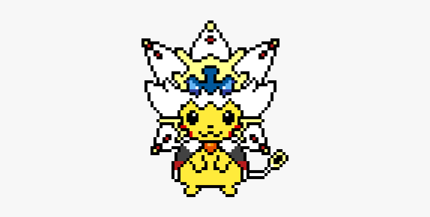 Solgaleo Pixel Art Pokemon, HD Png Download, Free Download