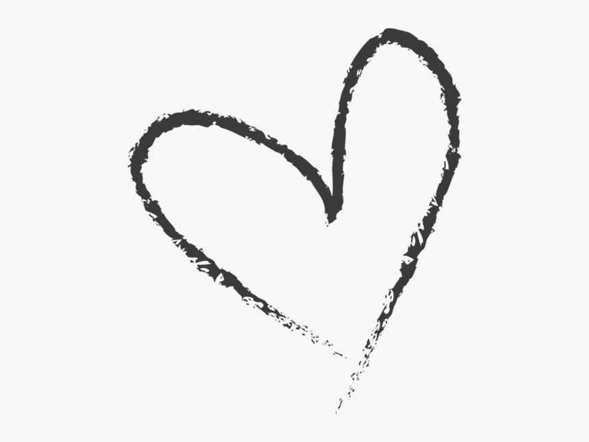 Heart Pencil Drawing Png, Transparent Png, Free Download