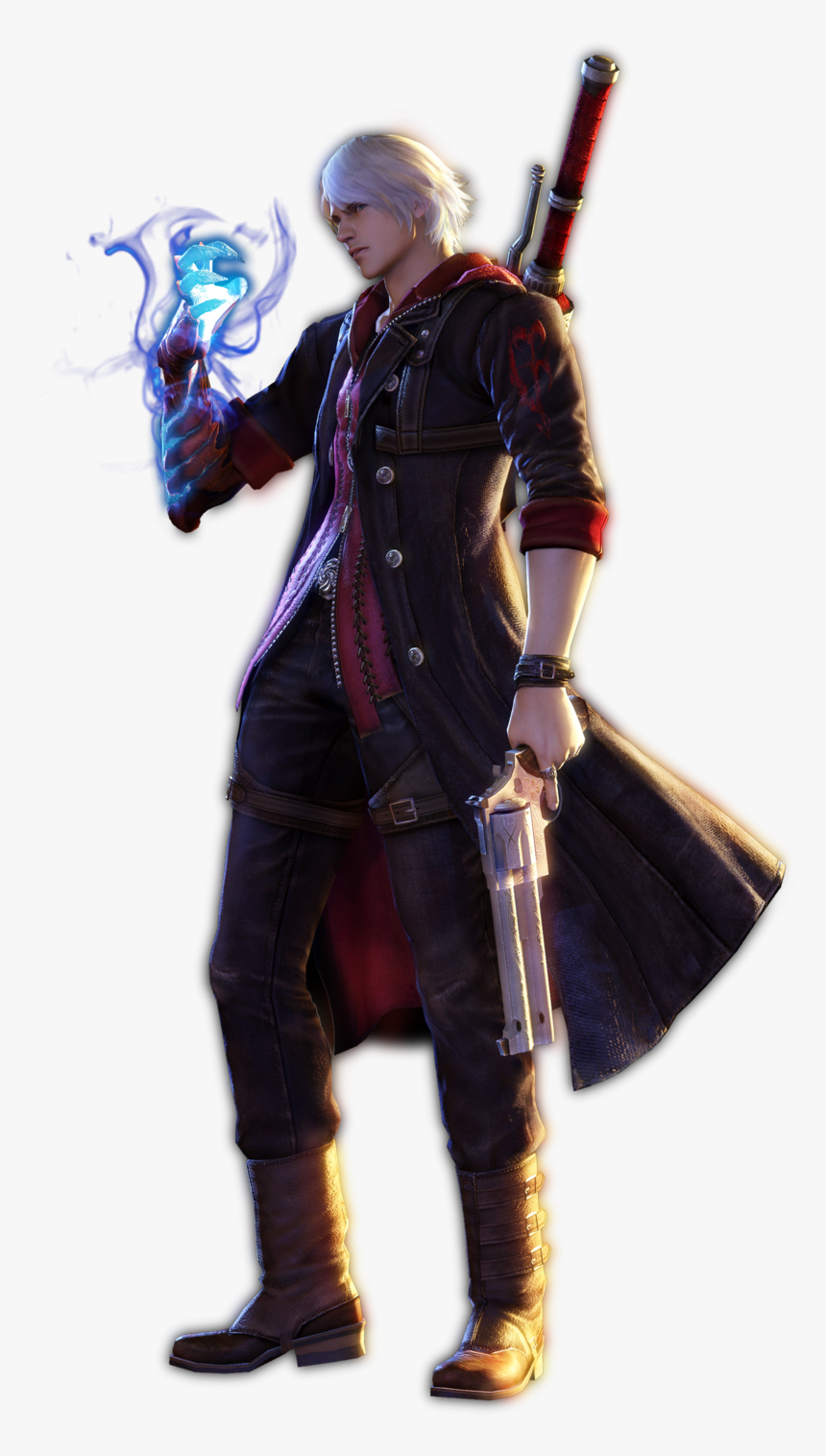 Devil May Cry Character Dante Fictional Mercenary, HD Png Download, Free Download