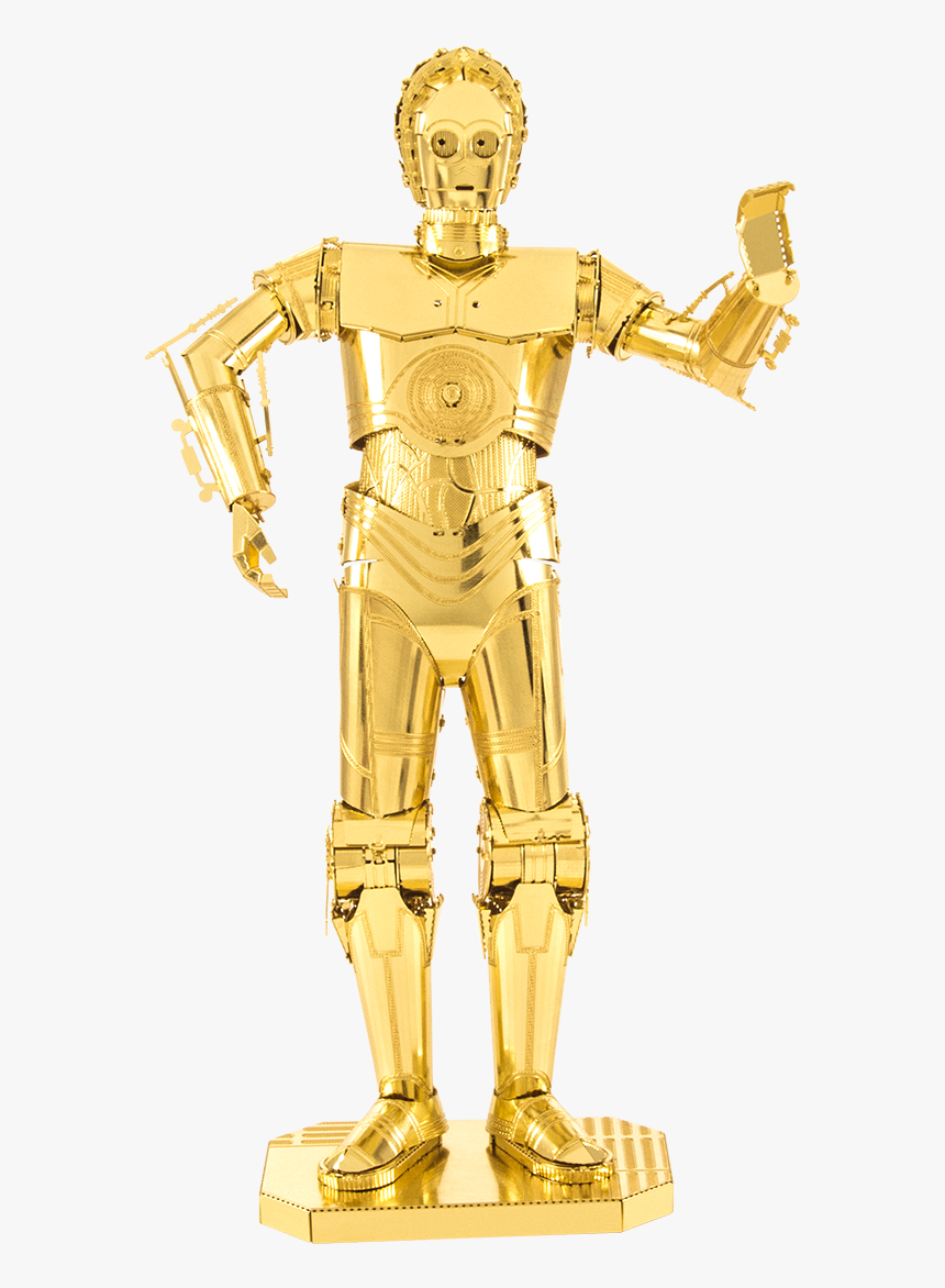 Metal Earth Star Wars - Metal Earth C3po, HD Png Download, Free Download