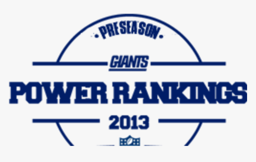 Power Rankings - New York Giants, HD Png Download, Free Download