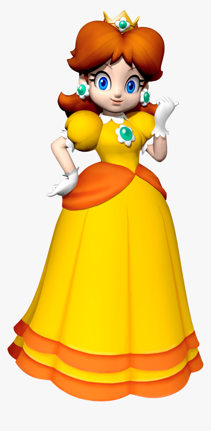 Princess Daisy Png, Transparent Png, Free Download