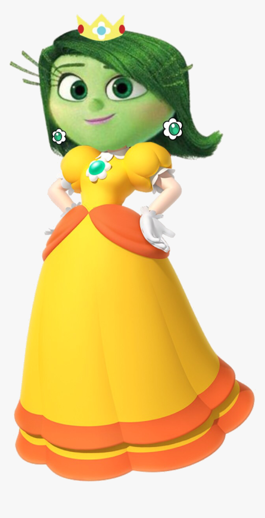 Princess Daisy"s Disgust - Super Mario Princess Daisy, HD Png Download, Free Download