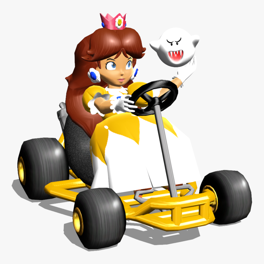 Princess Daisy Classic Races By Princecheap - Mario Kart Princess Daisy, HD Png Download, Free Download