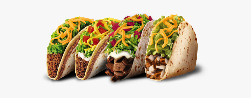 Taco Bell Transparent Food, HD Png Download, Free Download