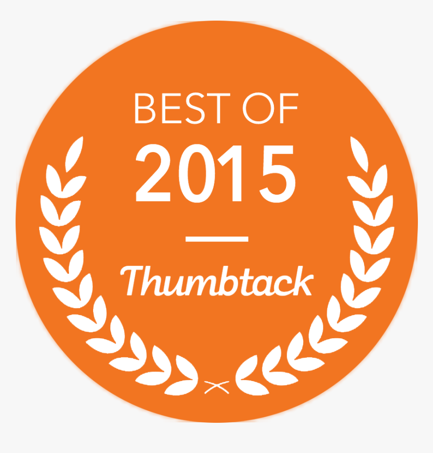 Thumbtack Best Of Raleigh 2015 Award Raleigh Pet Sitters - Best Of 2015 Thumbtack, HD Png Download, Free Download