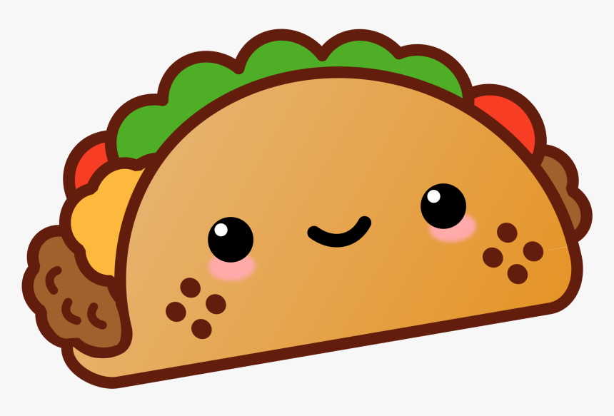 #taco #tacos #paratha #naan #rice #tortilla #indianfood - Cute Taco, HD Png Download, Free Download