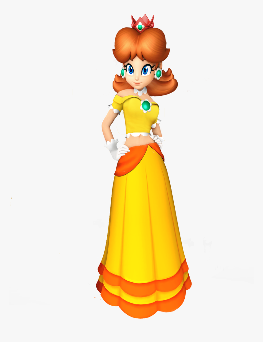 New Princess Daisy Outfit By Hyugamaster-d8onftk - Cartoon, HD Png Download, Free Download