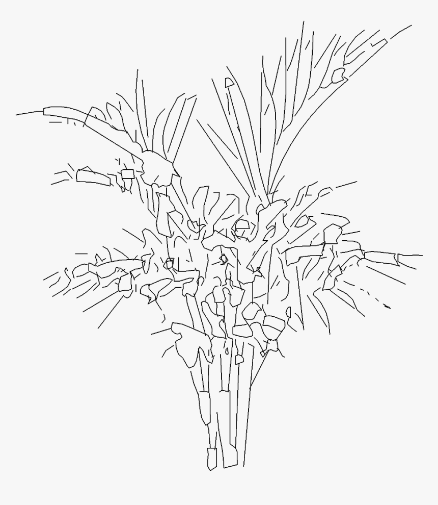 Bush Png Polantis , Png Download - Bush Png Line, Transparent Png, Free Download