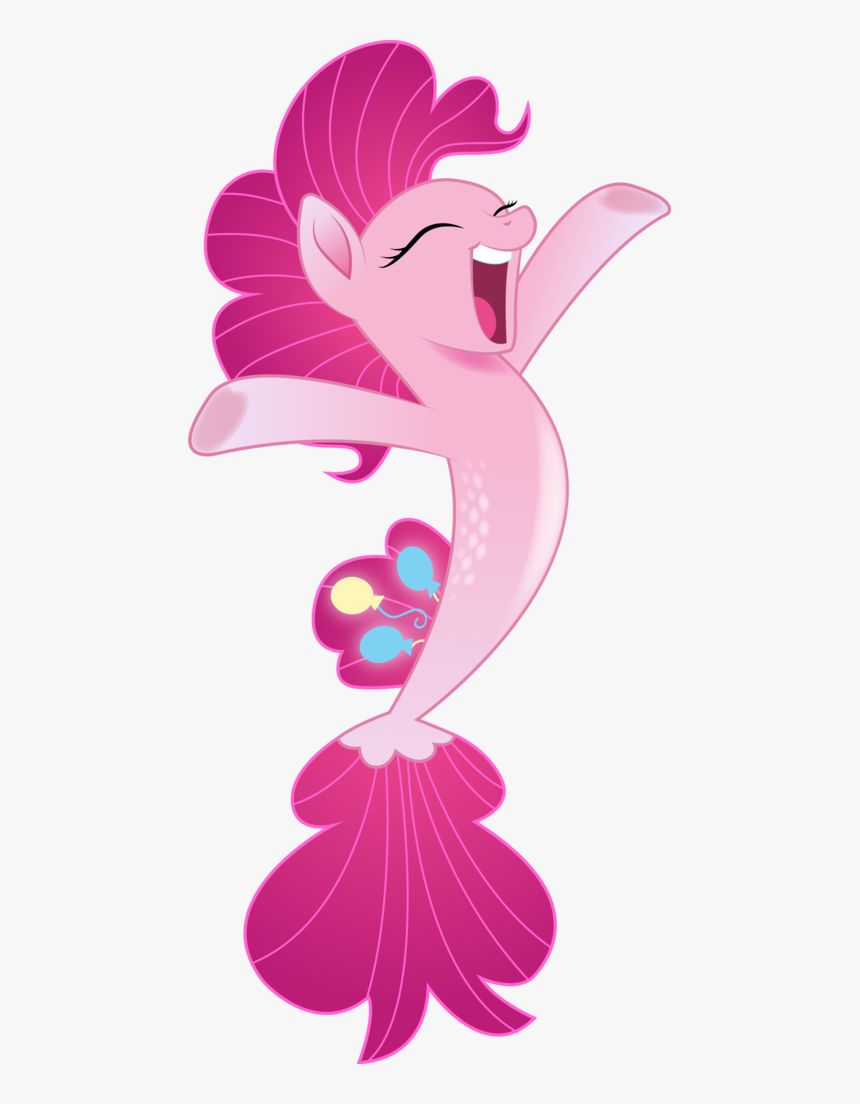 Infinitewarlock, Cute, Diapinkes, Eyes Closed, Female, - My Little Pony The Movie Pinkie Pie Seapony, HD Png Download, Free Download