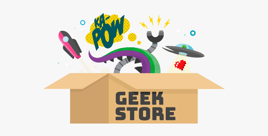 Geek Store - Illustration, HD Png Download, Free Download