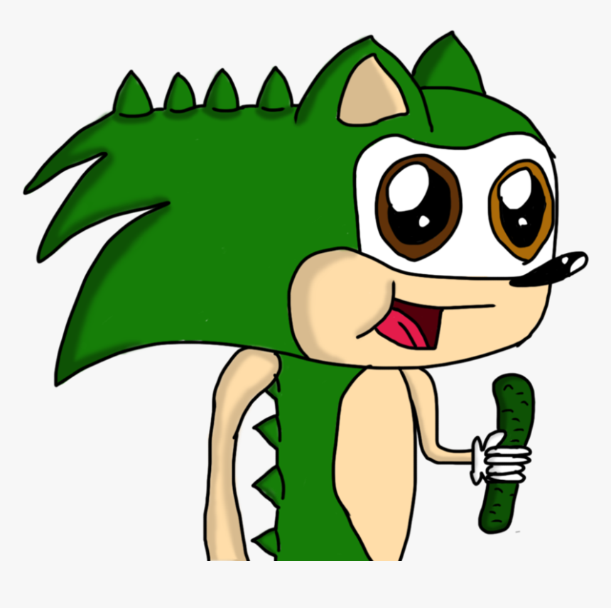 Transparent Eat Clipart - Pickle Sonic, HD Png Download, Free Download