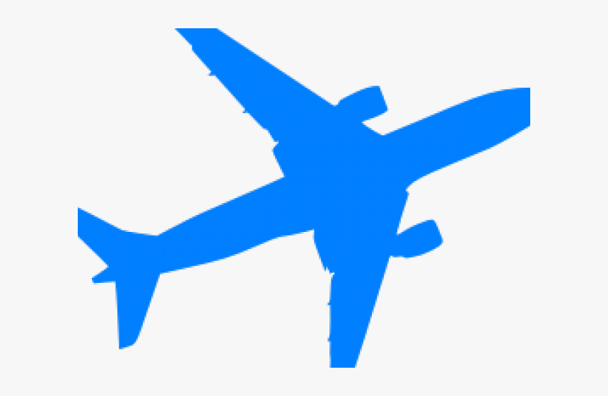 Plane Clipart Pollution - Purple Airplane Clipart, HD Png Download, Free Download