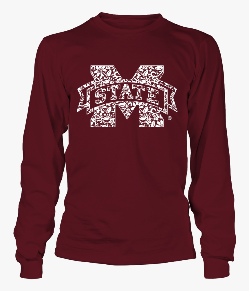 Lace Pattern Logo Mississippi State Bulldogs Shirt - Einstürzende Neubauten Sweater, HD Png Download, Free Download