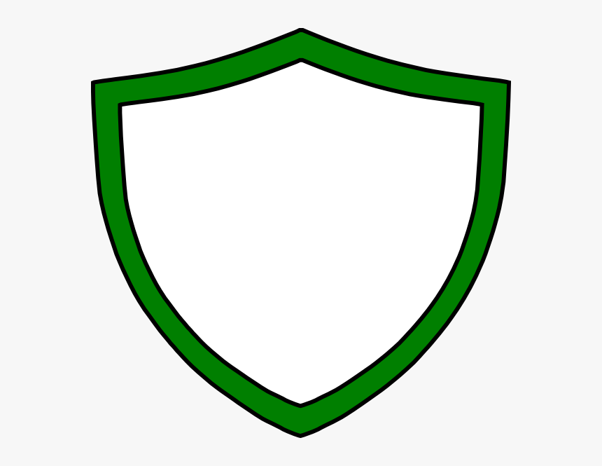 Shield Clipart , Png Download - Green And White Shield, Transparent Png, Free Download