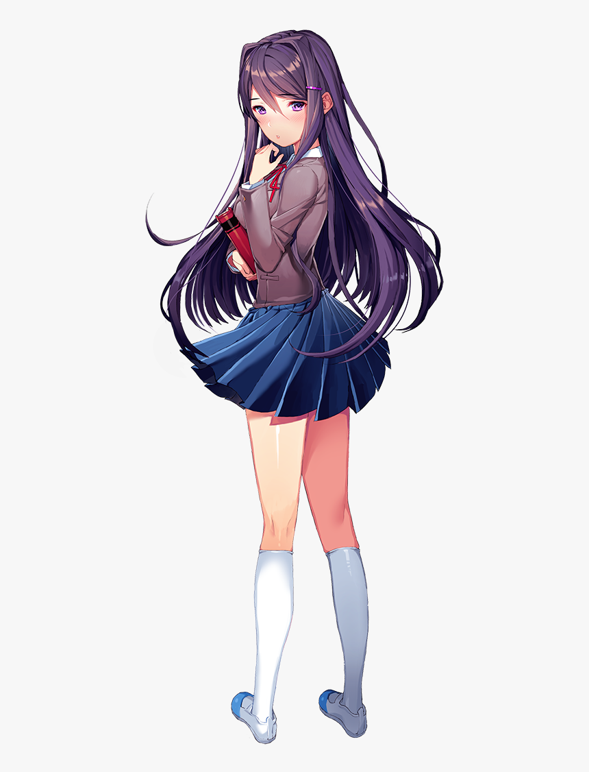 Reblog If Yuri Is Best Girl - Yuri Doki Doki Literature, HD Png Download, Free Download